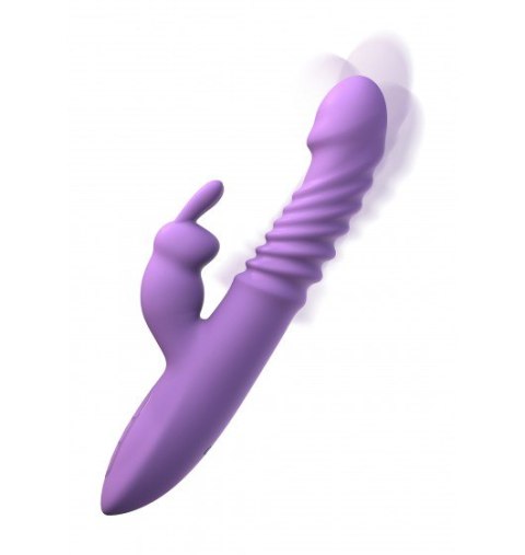 Wibrator Króliczek Her Thrusting Silicone Pipedream