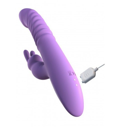 Wibrator Króliczek Her Thrusting Silicone Pipedream