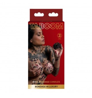 Taboom Rose Japanese Drip Candle 2pcs