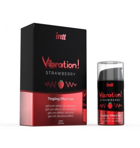 Intt Vibration! Strawberry Tingling Gel