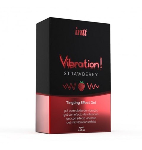 Intt Vibration! Strawberry Tingling Gel