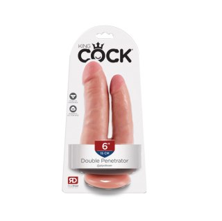 Dildo Pipedream King Cock Double Penetrator Light