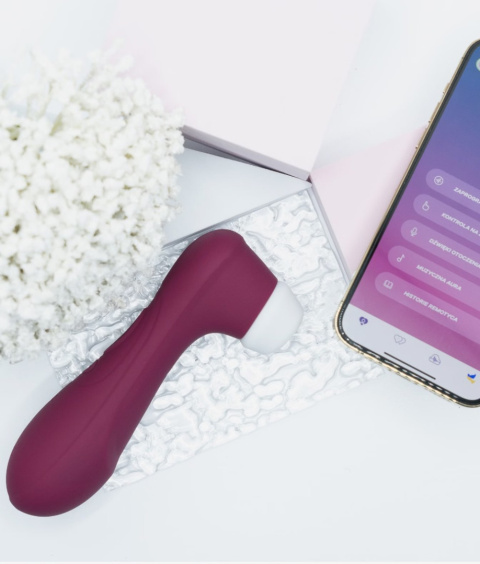 Masażer Łechtaczkowy Pro 2 Generation 3 Wine Red Satisfyer