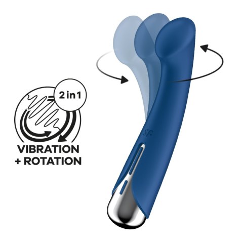 Wibrator do punktu G Spinning G-Spot Blue Satisfyer