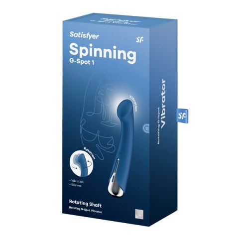 Wibrator do punktu G Spinning G-Spot Blue Satisfyer