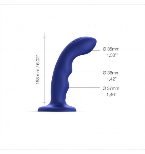 Tapping Dildo Wave Night Blue