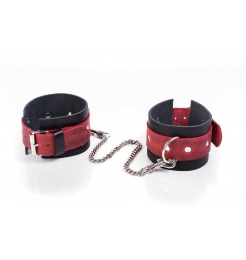 Whips Kajdanki Crazy Horse Red L