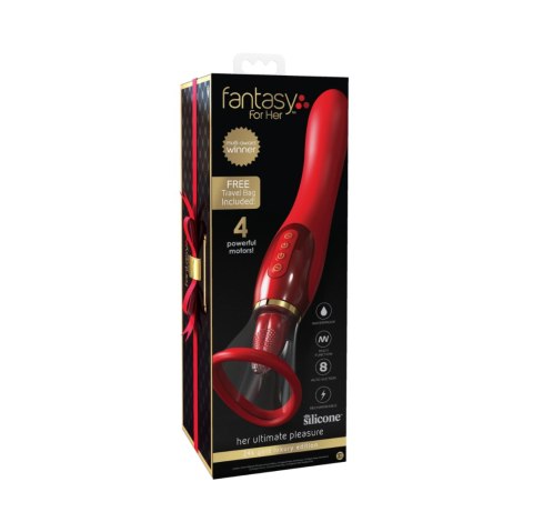 Wibrator Pipedream Her Ulitmate Pleasure Holiday Version Red