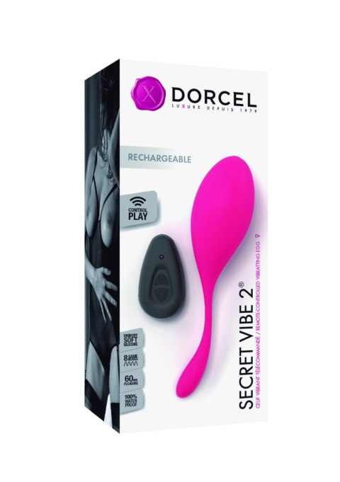 Wibrujące jajeczko Dorcel Secret Vibe 2