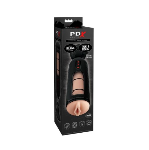 Masturbator Pipedream PDX Elite Vibrating Mega Milker Light