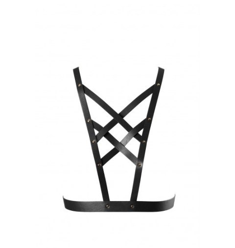 Bijoux Indiscrets - MAZE Net Cleavage Harness Black Bijoux Indiscrets - MAZE Net Cleavage Harness Black