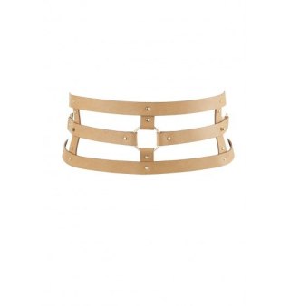 Bijoux Indiscrets - MAZE Wide Belt Brown