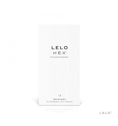 LELO Hex Original prezerwatywy lateksowe 12 sztuk