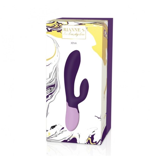 Rianne S ESSENTIALS - Xena Rabbit Vibrator Deep Purple