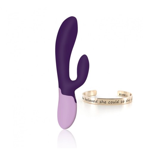 Rianne S ESSENTIALS - Xena Rabbit Vibrator Deep Purple