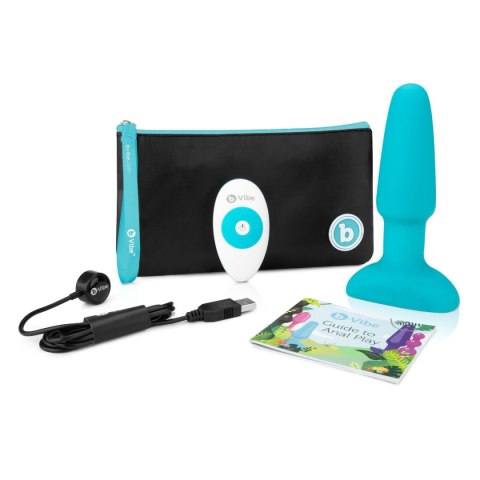 B-VIBE RIMMING PLUG 2 TEAL