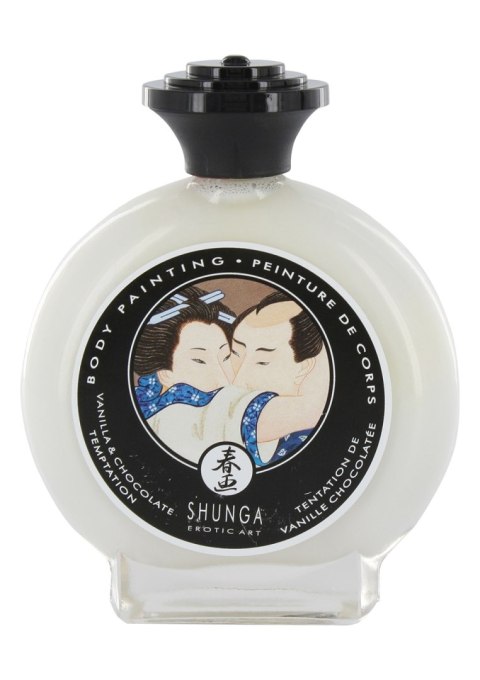 Jadalna farbka do ciała o smaku waniliowo-czekoladowym Shunga Body Painting Vanilla & chocolate temptation 100ml