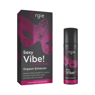 ORGIE Żel-SEXY VIBE! INTENSE ORGASM - LIQUID VIBRATOR - 15 ML