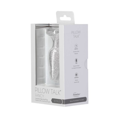 Pillow Talk Fancy Luxurious Glass Anal Plug