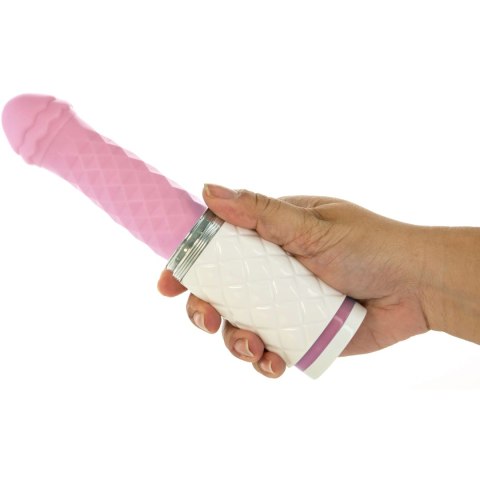 Pillow Talk Feisty Thrusting Vibrator Rose