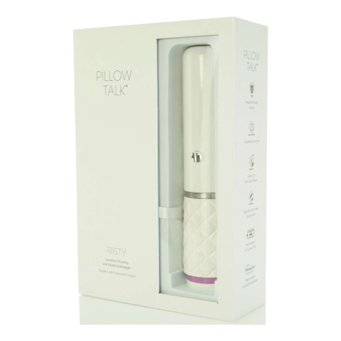 Pillow Talk Feisty Thrusting Vibrator Rose