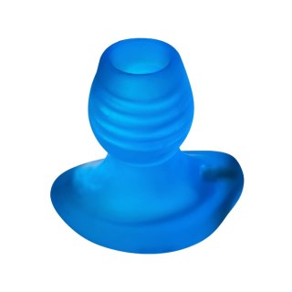 Oxballs - Glowhole-1 Hollow Buttplug with Led Light Small Blue