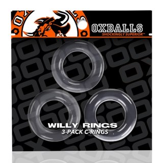 Oxballs - Willy Rings Cockrings 3 pcs Transp.