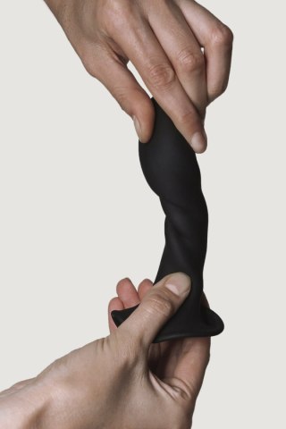 Adrien Lastic Hitsens Model 5 Black - Silikonowe Dildo PREMIUM