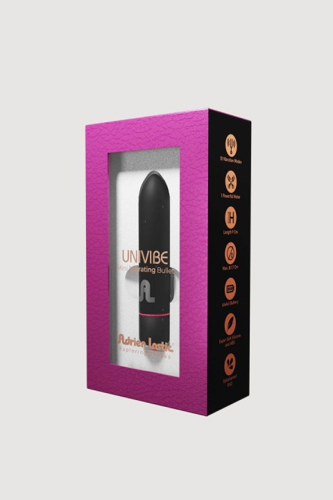 Adrien Lastic Univibe Black - MINI Wibrator PREMIUM