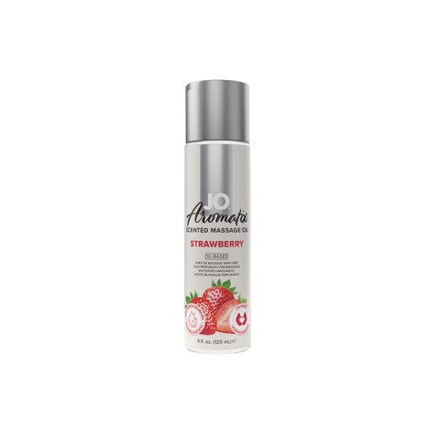 Aromatix Scented Massage Oil Strawberry 120 ml