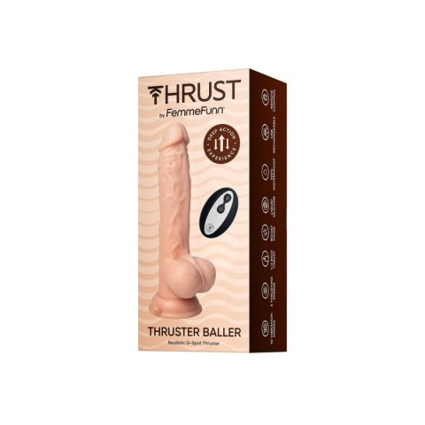 Femmefunn Thrust Thruster Baller Nude - Silikonowy Elektryczny Penis