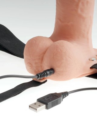 Fetish Fantasy Series 9" Hollow Strap-on Light