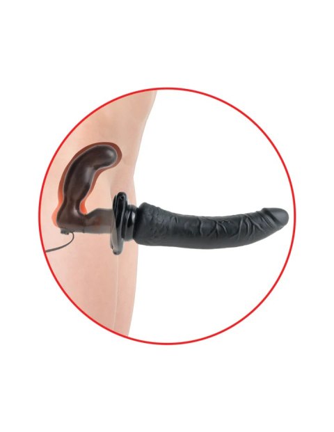 Fetish Fantasy Series Deluxe Vibrating Penetrix Strap-On Black