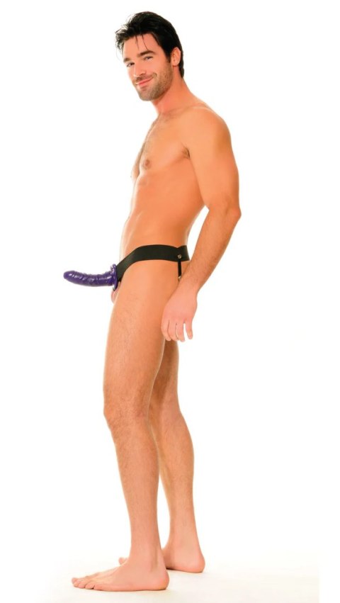 Fetish Fantasy Strap-on Series For Him or Her Hollow Strap-On Purple