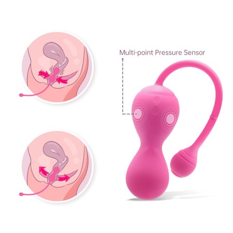 Magic Motion - Smart Kegel Master Balls różowy