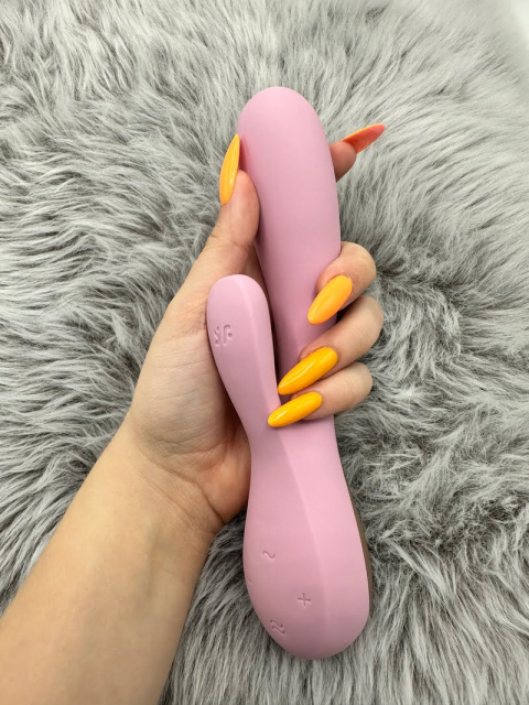 Wibrator Króliczek Mono Flex Pink Bluetooth & App Satisfyer