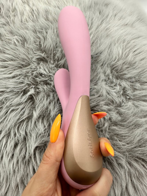 Wibrator Króliczek Mono Flex Pink Bluetooth & App Satisfyer