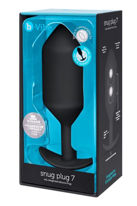 B-VIBE SNUG PLUG 7 BLACK