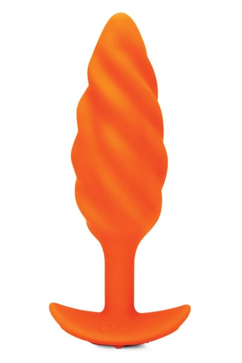 B-VIBE SWIRL TEXTURE PLUG ORANGE