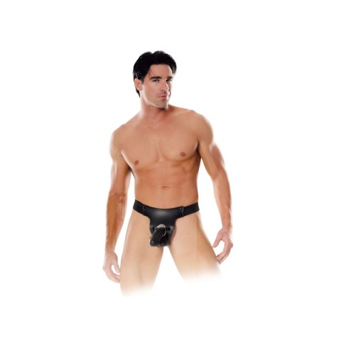 Fetish Fantasy Series Mr. Big Hollow 8" Strap-on Black