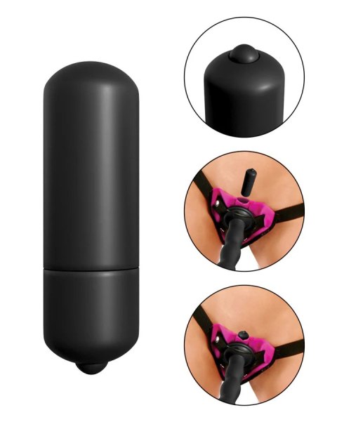 Fetish Fantasy Series Vibrating Strap-On Set Black