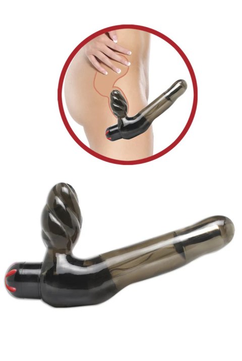 Fetish Fantasy Series Vibrating Strapless Strap-On Smoke