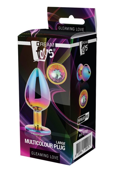 GLEAMING LOVE MULTICOLOUR PLUG LARGE