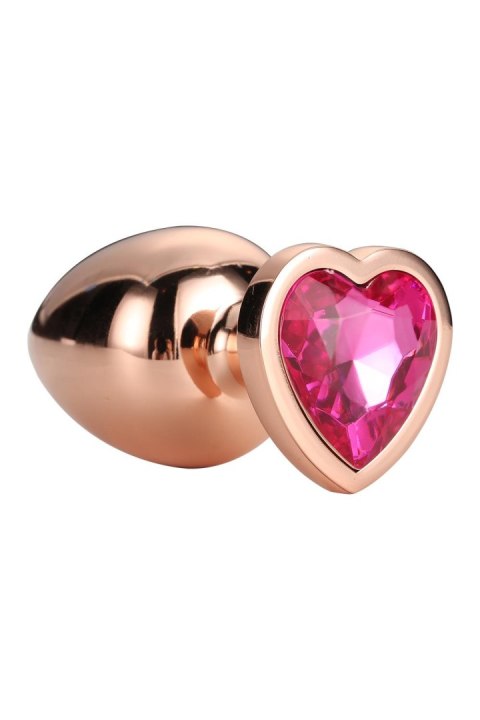 GLEAMING LOVE ROSE GOLD PLUG SMALL