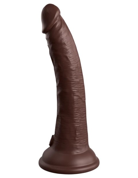 King Cock Silikonowe Dildo Elite 7" Dual Density Silicone Cock Brown