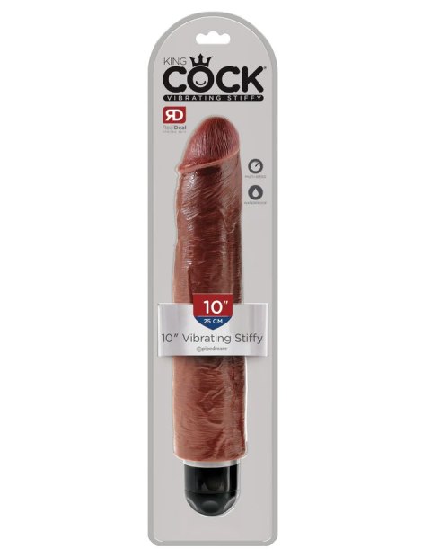 King Cock Wibrator 10" Vibrating Stiffy