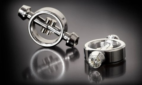 Metal Worx Pierścienie na Sutki Magnetic Nipple Clamps
