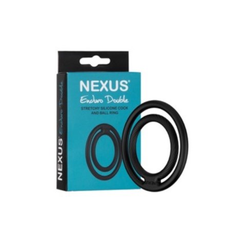 Nexus Pierścień Erekcyjny Double Enduro Cock and Ball Ring