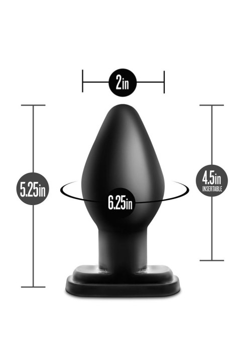 ANAL ADVENTURES XL PLUG BLACK