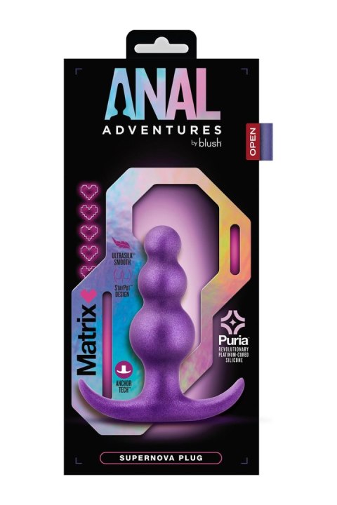 ANAL ADVENTURES MATRIX SUPERNOVA PLUG GALACTIC PURPLE